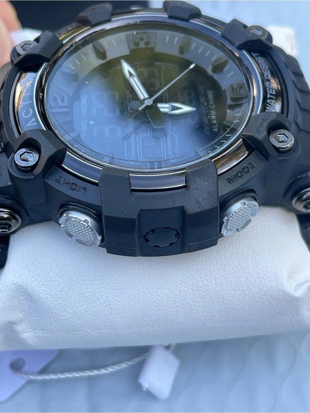Activa Ardus X Invicta Analog & Digital Men's Watch - 58mm. Black (ACW8089-001)